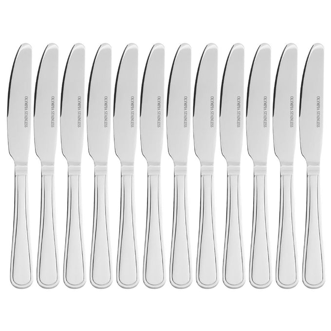 Couteau de table Mayfair (lot de 12) - Olympia