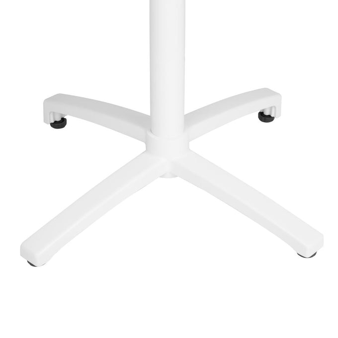 Table pliante en polypropylène 800 mm gris foncé - Bolero