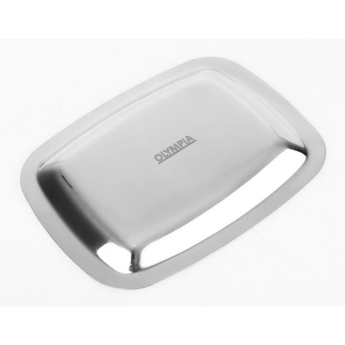 Plateau addition inox avec clip - Olympia