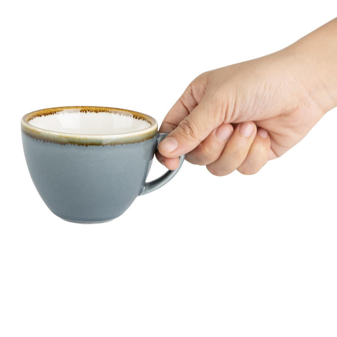 Tasse à cappuccino Kiln océan 230 ml (lot de 6) - Olympia