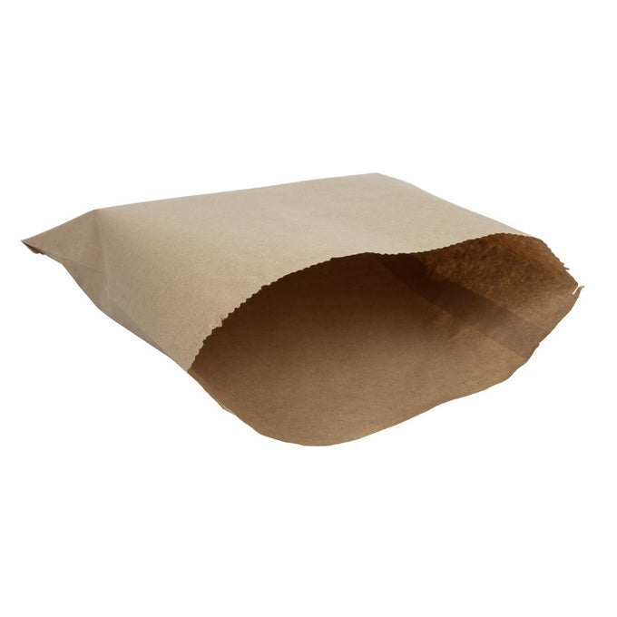 Sachets sandwich compostables en kraft recyclé (lot de 1000) - Vegware