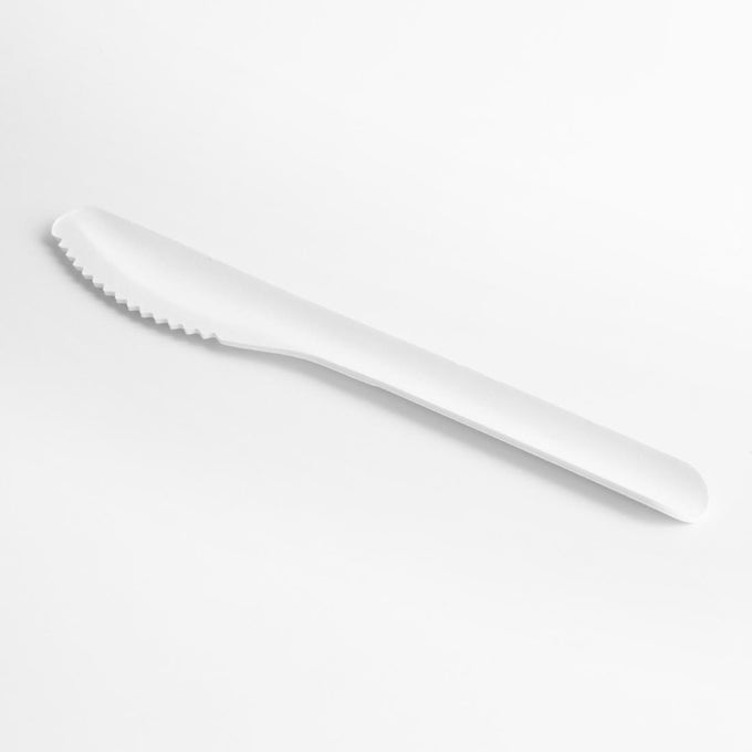 Couteaux en papier 165 mm (lot de 100) - Fiesta Compostable