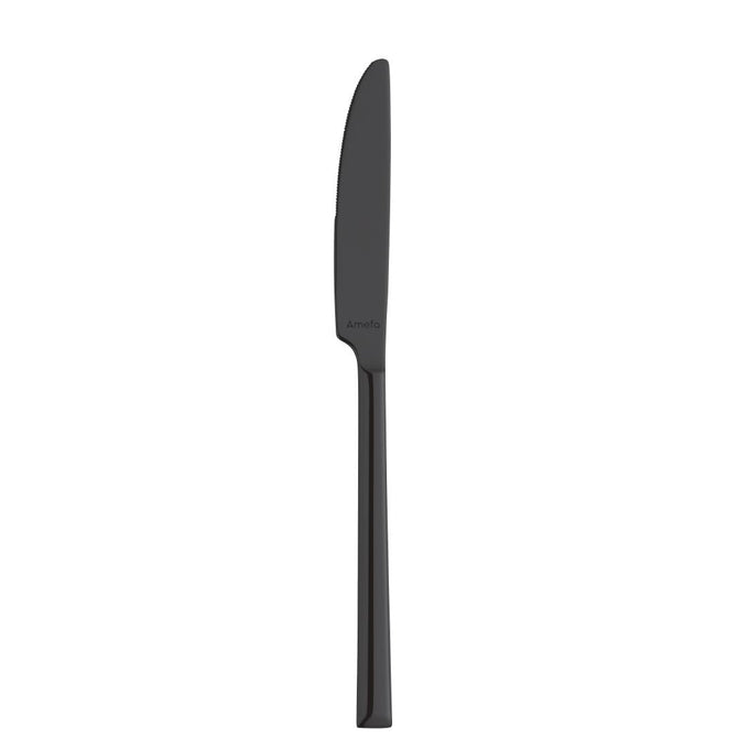 Couteaux de table Metropole PVD noirs (lot de 12) - Amefa