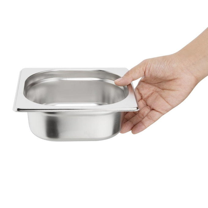 Bac Gastronorme inox GN 1/6 65 mm - 1 L - Vogue