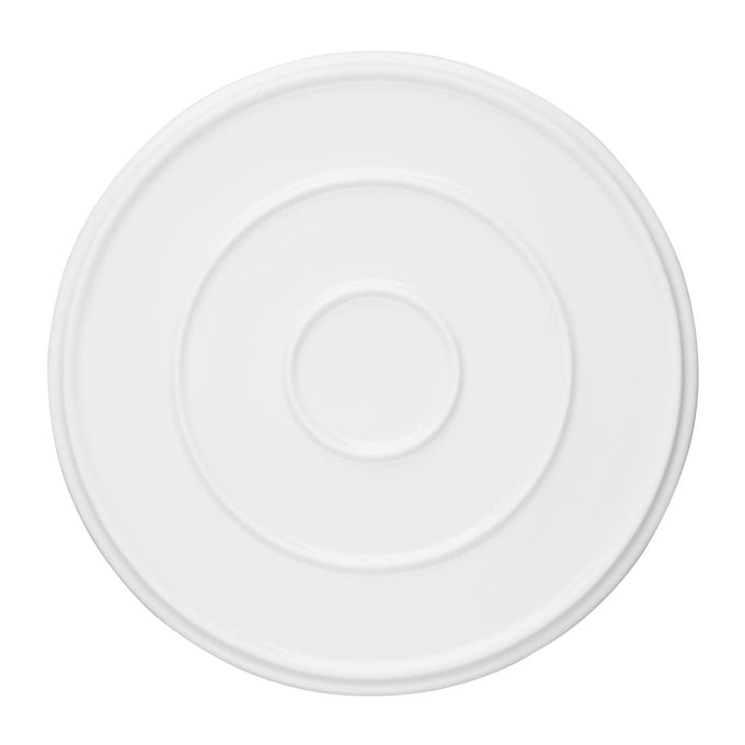 Assiettes plates rondes Whiteware 268 mm (lot de 4) - Olympia