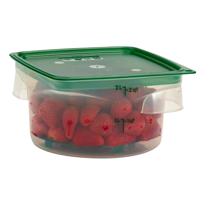 Égouttoir en polypropylène FreshPro CamRound vert - Cambro