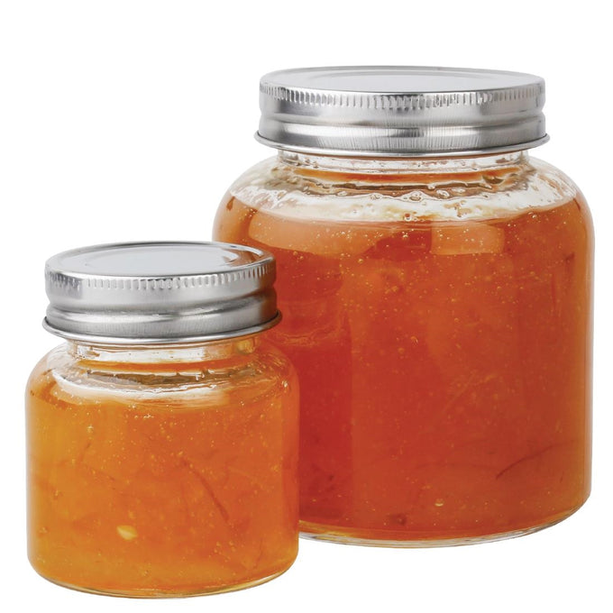 Bocaux à conserves en verre avec couvercle à visser 330 ml (lot de 6) - Vogue