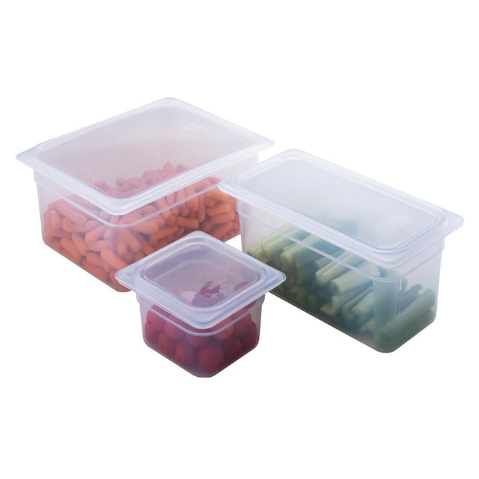 Bac polypropylène GN 1/6 100 mm - 1,5 L - Cambro