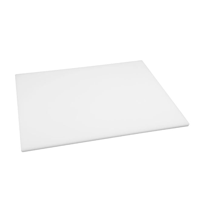 Petite planche à découper basse densité blanche - L 305 x P 229 x H 12 mm - Hygiplas