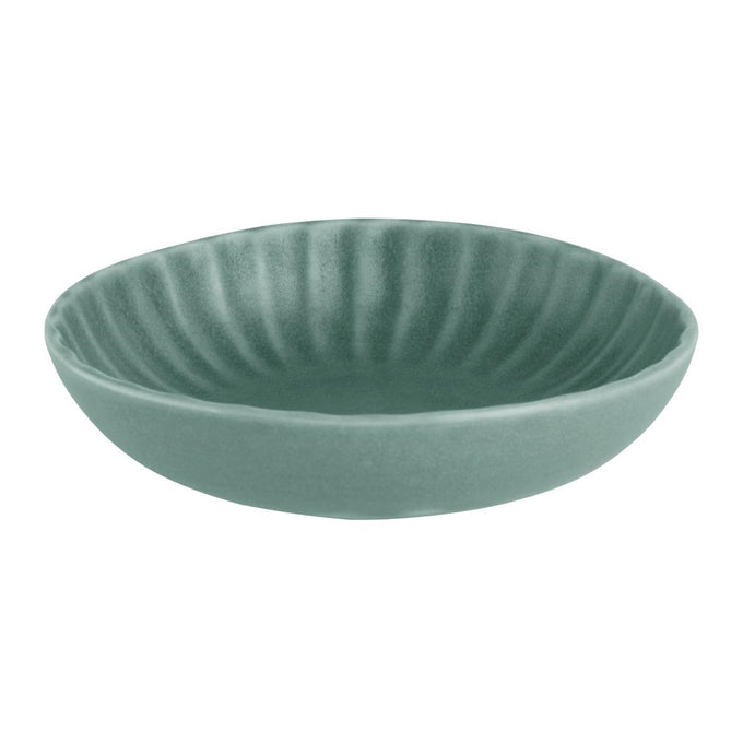 Assiettes calottes Corallite vertes 160 × 40 mm (lot de 6) - Olympia