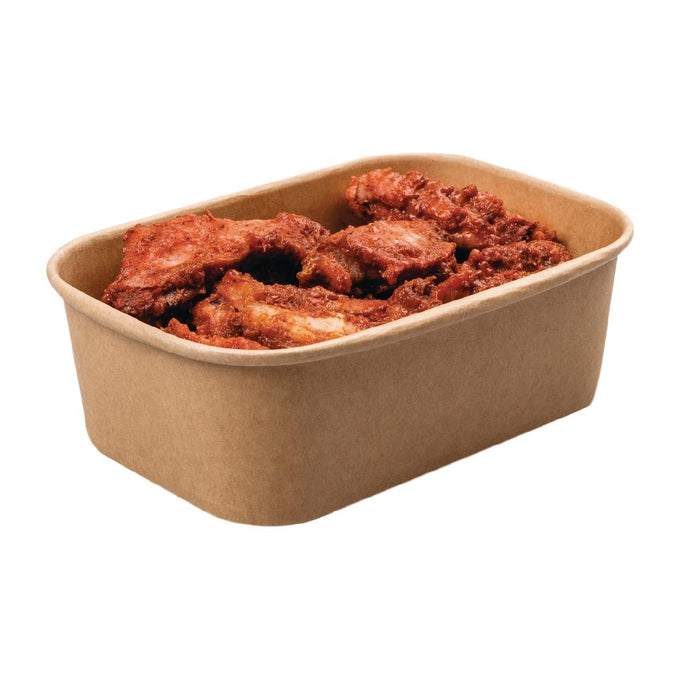 Barquettes alimentaires micro-ondables recyclables Stagione 750 ml (lot de 300) - Colpac