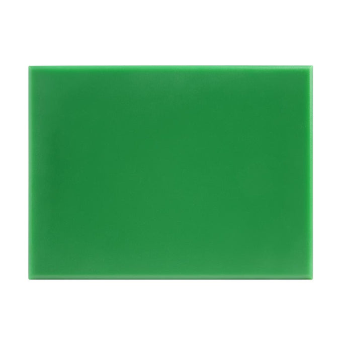 Petite planche à découper haute densité verte - L 305 x P 229 x H 12 mm - Hygiplas