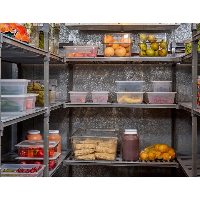 Unité de 4 étagères à claire-voie Camshelving Basics 1830 × 1530 × 460 mm - Cambro