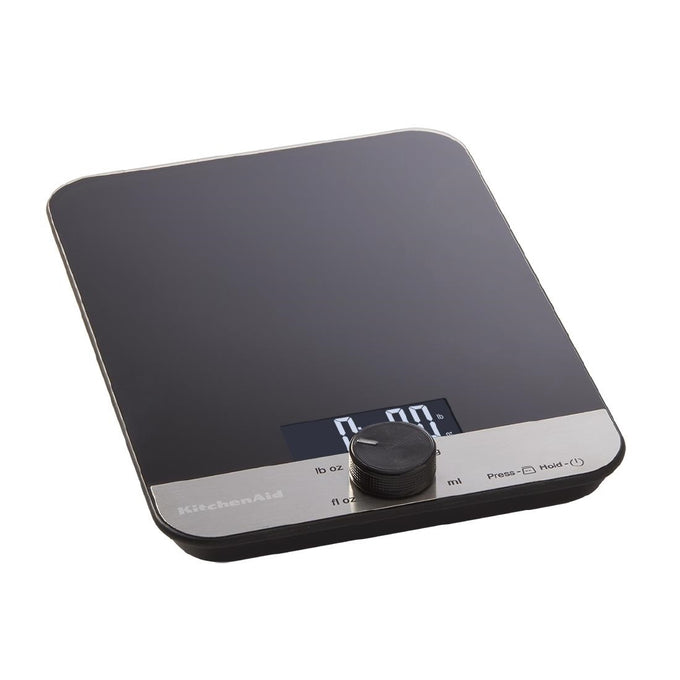 Balance de cuisine digitale en verre noire 5 kg - KitchenAid