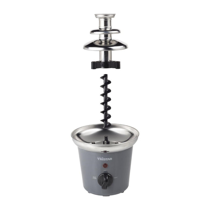 Fontaine à chocolat CF-1603 niveaux en acier inoxydable - Tristar