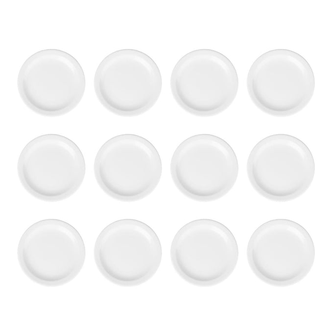 Assiettes à bord étroit Athena 205 mm (lot de 12) - Olympia