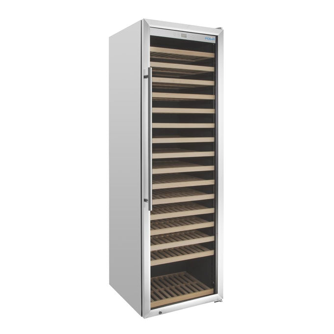 Cave à vin inox une zone Série G 187 bouteilles - 465 L - Polar