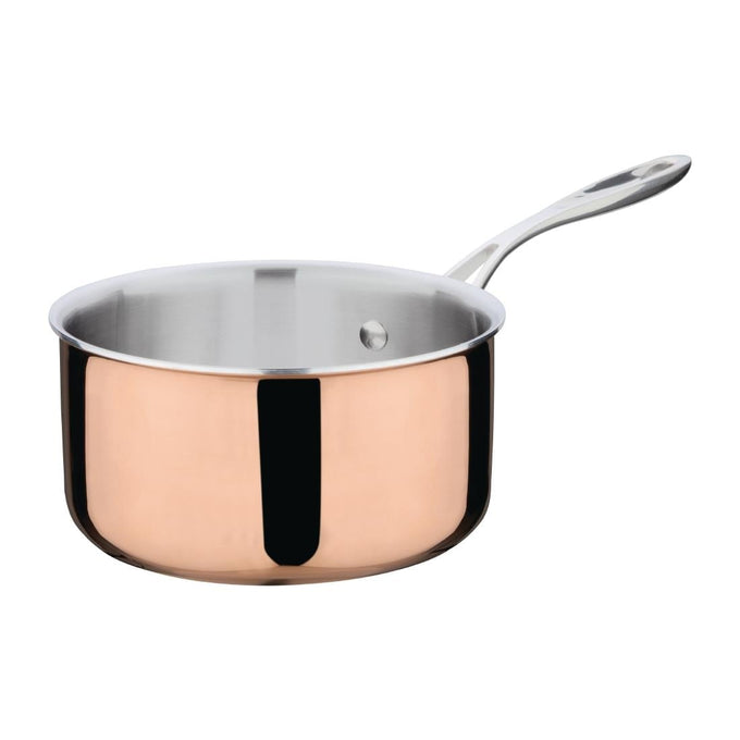 Casserole en cuivre 3 couches induction 180 mm - 2,4 L - Vogue