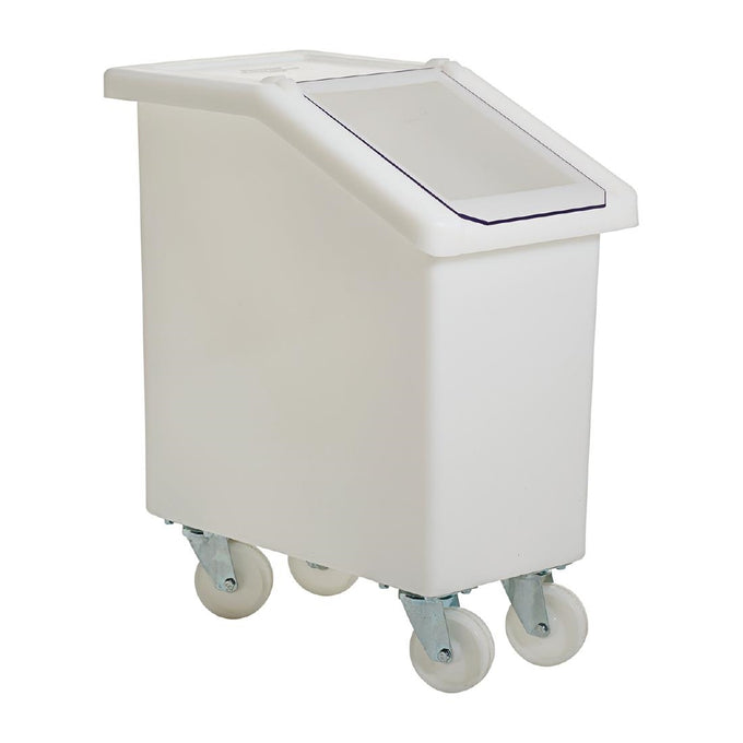 Conteneur à ingrédients mobile blanc Fletcher 65 L