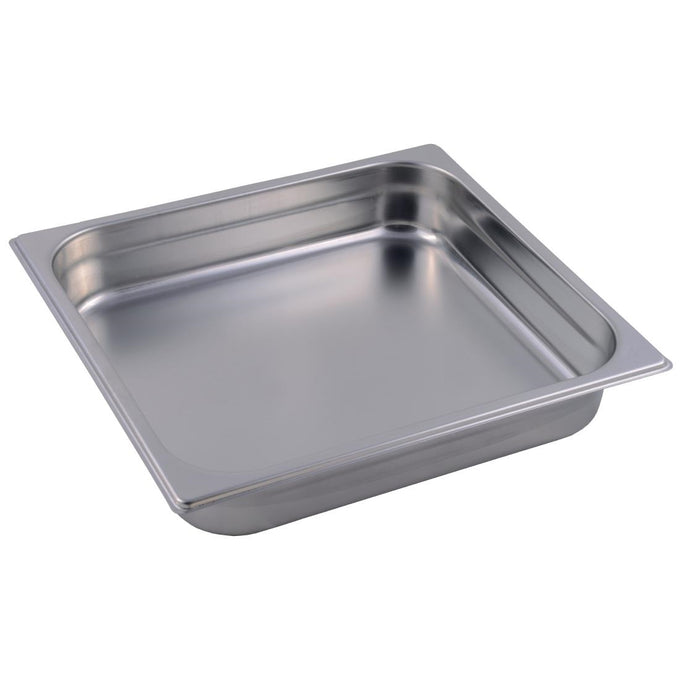 Bac inox GN2/3 65 mm - 6,4 L - Gastro M