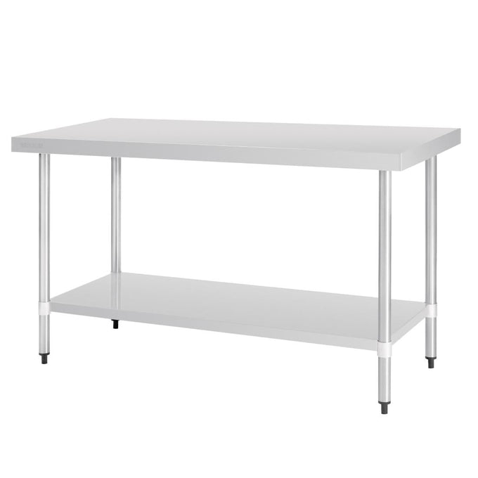 Table en acier inoxydable sans rebord 1500 × 700 mm - Vogue