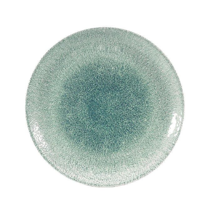 Assiettes rondes Studio Prints Raku Jade Green 288 mm (lot de 12) - Churchill