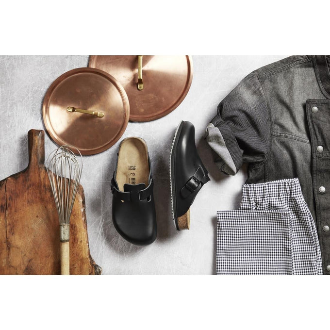 Sabots professionnels Boston Super Grip noirs - Birkenstock