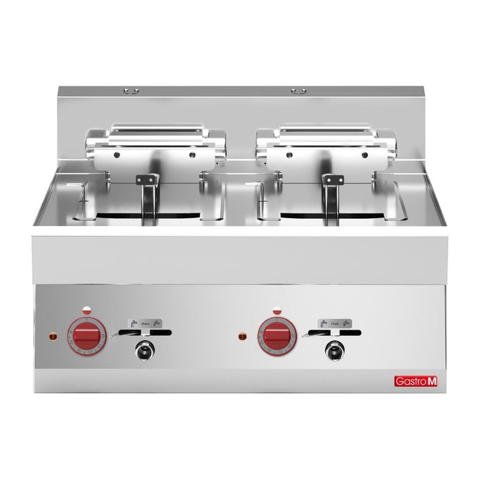 Friteuse électrique 65/70 FRE 2 × 10 L - Gastro M