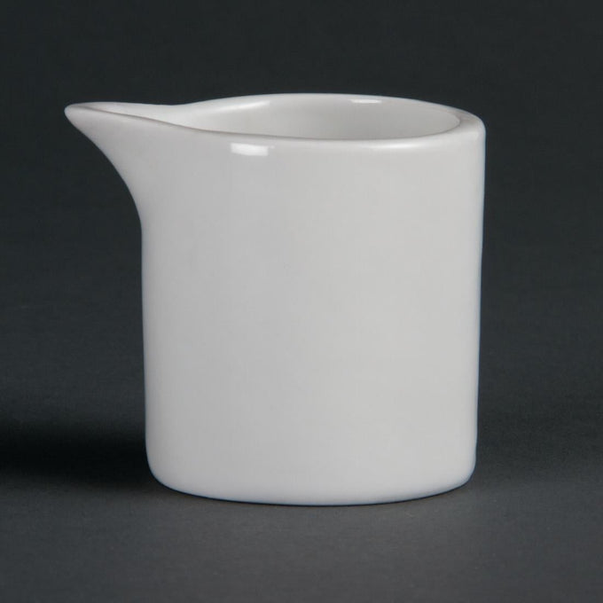 Pots à lait et crème Whiteware 57 ml (lot de 6) - Olympia