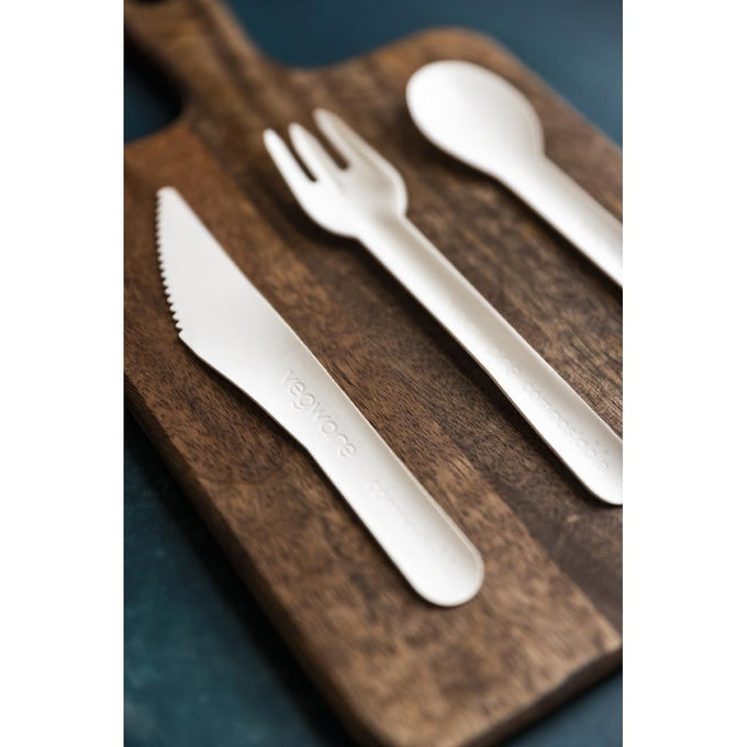 Couteaux en papier compostables (lot de 1000) - Vegware