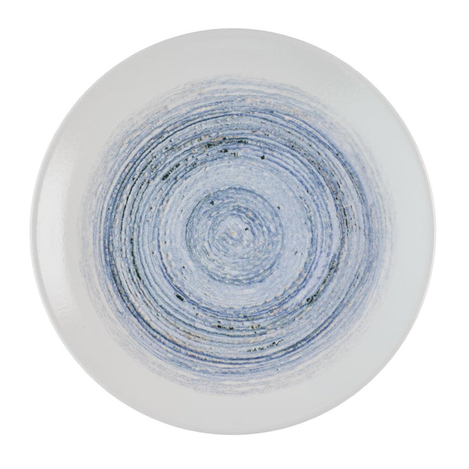 Assiettes rondes Elements Coast Evolve 220 mm (lot de 12) - Churchill