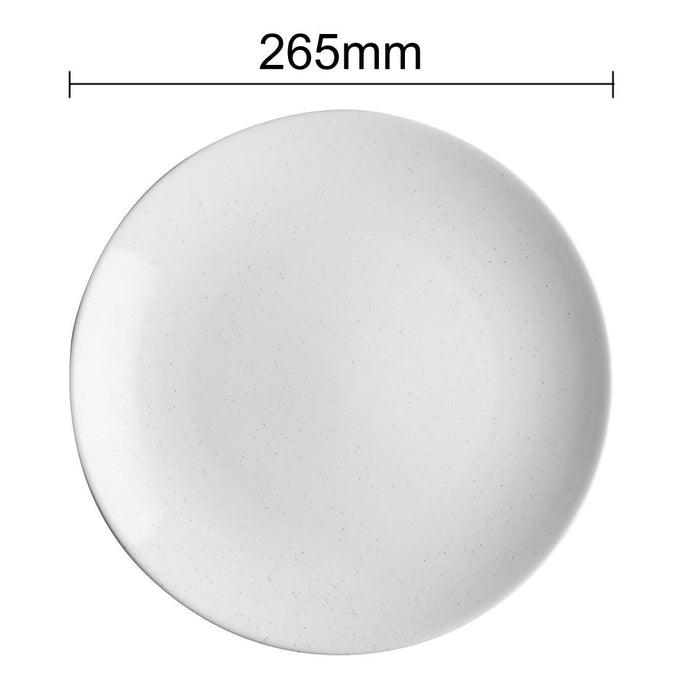 Assiettes plates blanches Origin 260 mm (lot de 4) - Olympia