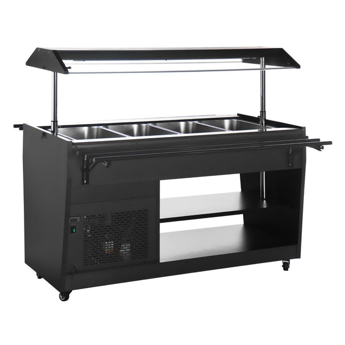 Buffet réfrigéré série G noir - Polar