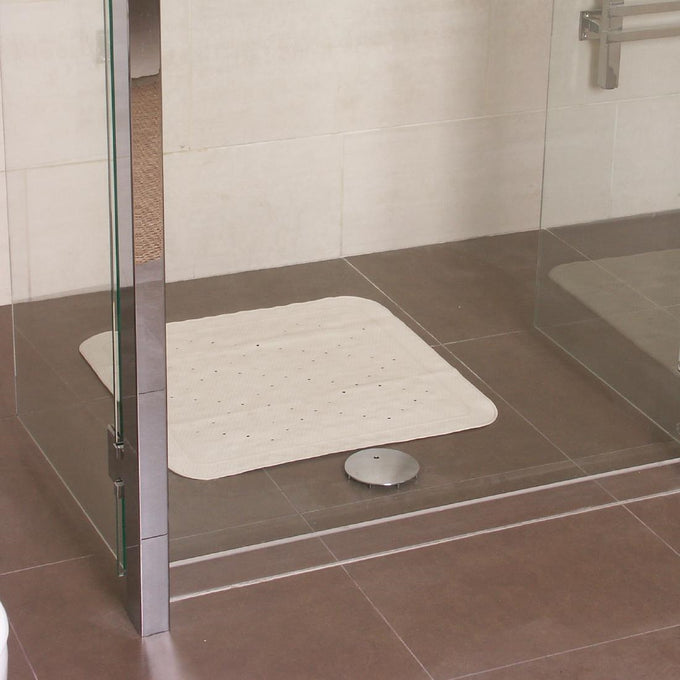 Tapis de douche avec ventouses - 530 x 530 mm - Mitre Essentials