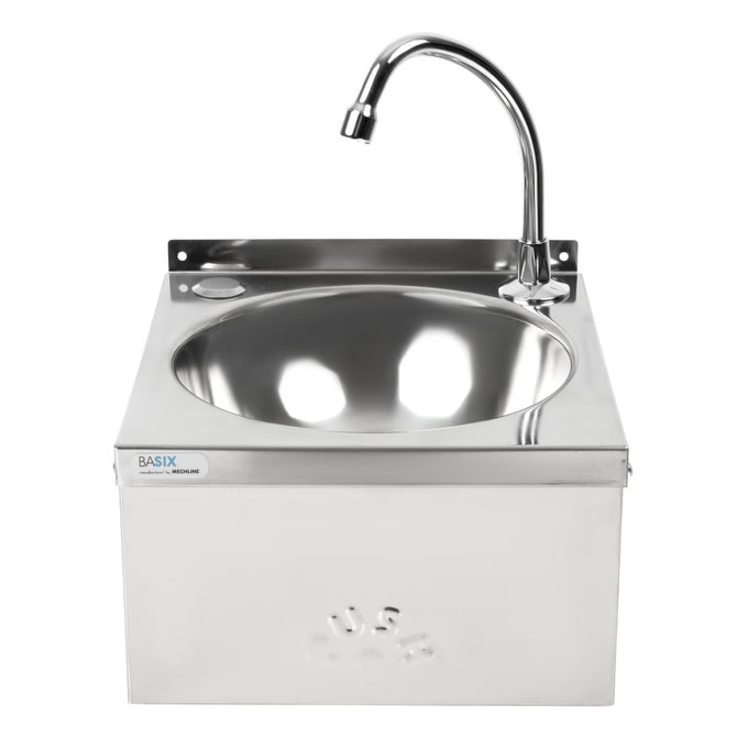 Lave-mains commande fémorale inox - Basix