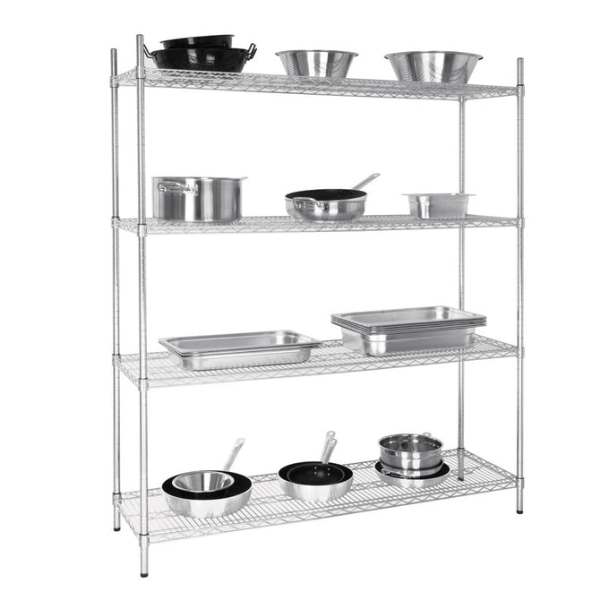 Étagère modulaire 4 niveaux 1525 × 457 mm - Vogue