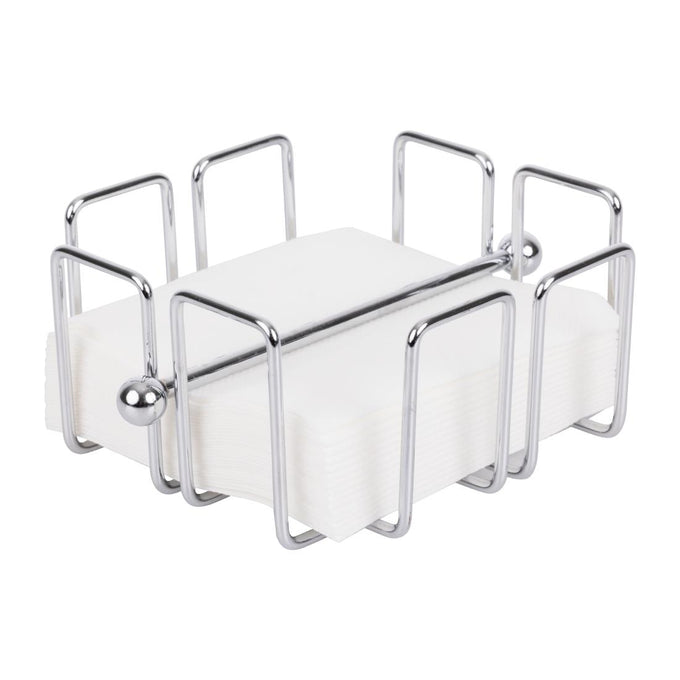 Porte-serviettes cocktail lesté 140 × 140 mm - Olympia