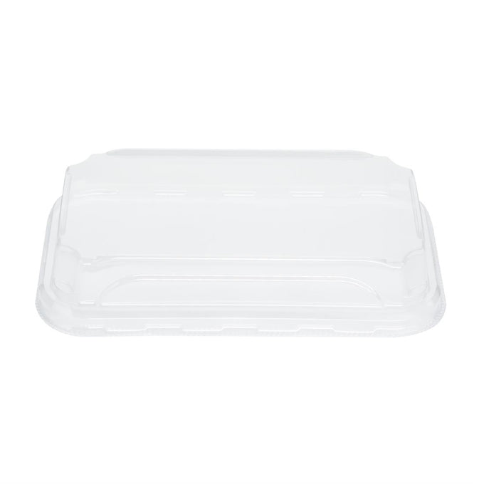 Couvercles en PET pour barquettes à sushi No. 1 (lot de 300) - Fiesta Recyclable