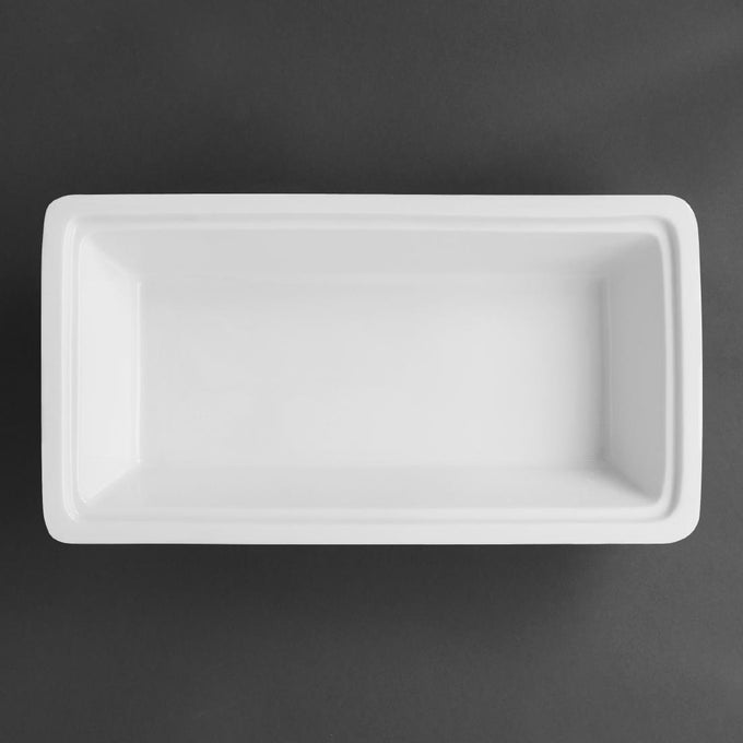 Plat en porcelaine GN 1/3 65 mm - Olympia