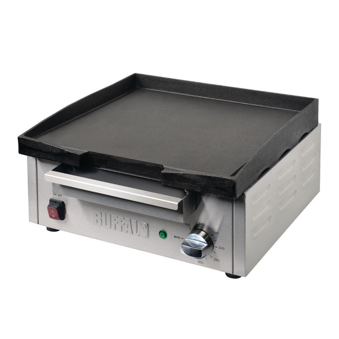 Plaque de cuisson électrique de comptoir - 380 × 385 mm - 2,8 kW - Buffalo