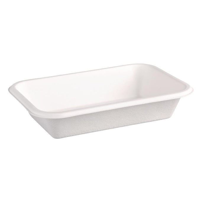 Barquettes compostables en bagasse 455 ml (lot de 50) - Fiesta Compostable