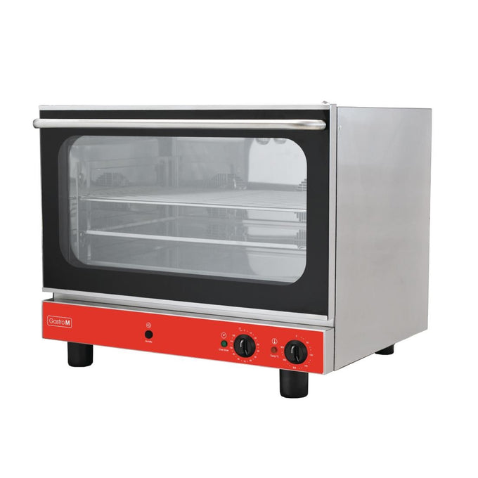 Four pâtissier à convection 4 niveaux avec humidificateur porte abattante 400 V - Gastro M