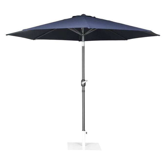 Parasol rond Seville 3m bleu marine - Bolero
