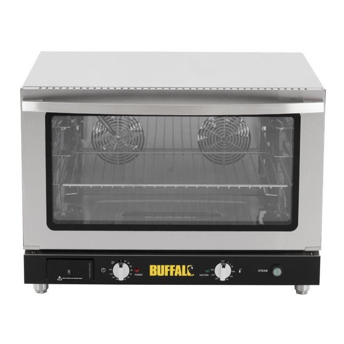 Four pâtissier à convection 4 niveaux avec humidificateur 100 L triphasé - Buffalo