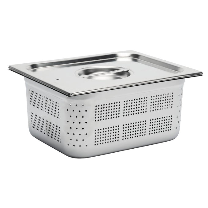 Bac inox perforé GN1/2 150 mm - Gastro M