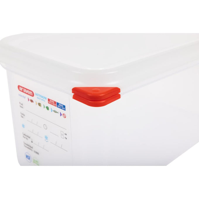 Boîte alimentaire GN 1/3 6 L (lot de 4) - Araven