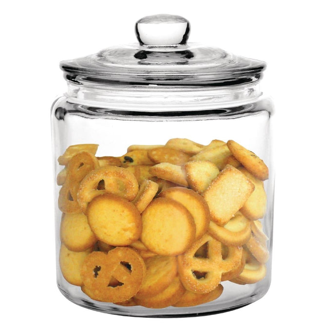 Ensemble de bocaux à biscuits en verre 6350 ml et 3800 ml - Olympia