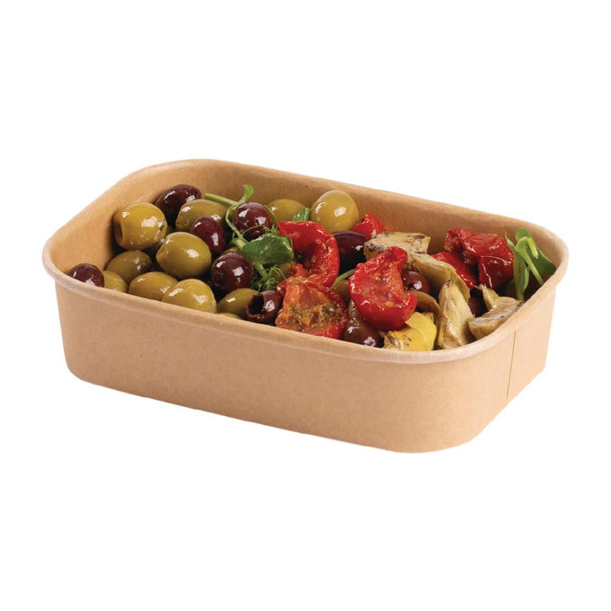Barquettes alimentaires micro-ondables recyclables Stagione 500 ml (lot de 300) - Colpac