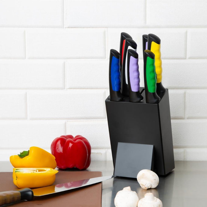 Couteau de cuisine Pro bleu 25 cm - Hygiplas