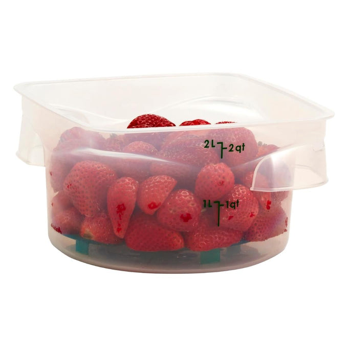 Égouttoir en polypropylène FreshPro CamRound vert - Cambro